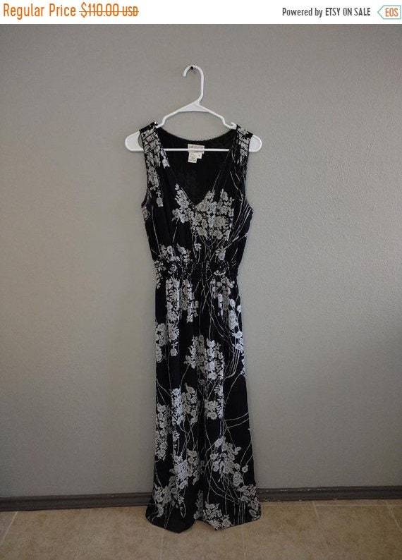 SALE SALE Clearance SALE Long floral dress sz M - image 1