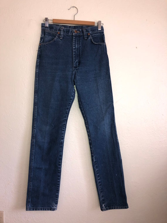 Women’s Wrangler blue jeans waist W