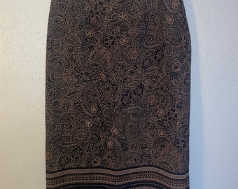 floral long skirt, size 14 skirt NWT y2k