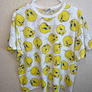 Tweety Bird Warner Bros Vintage 1993 90s  USA T-shirt