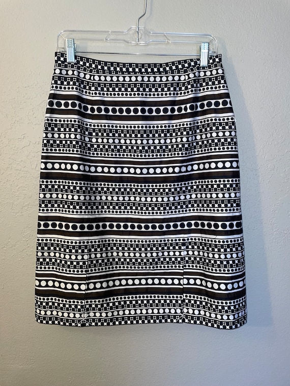 SALE SALE Abstract pretty skirt brown, white, blac