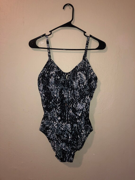 Snakeskin bathing suit