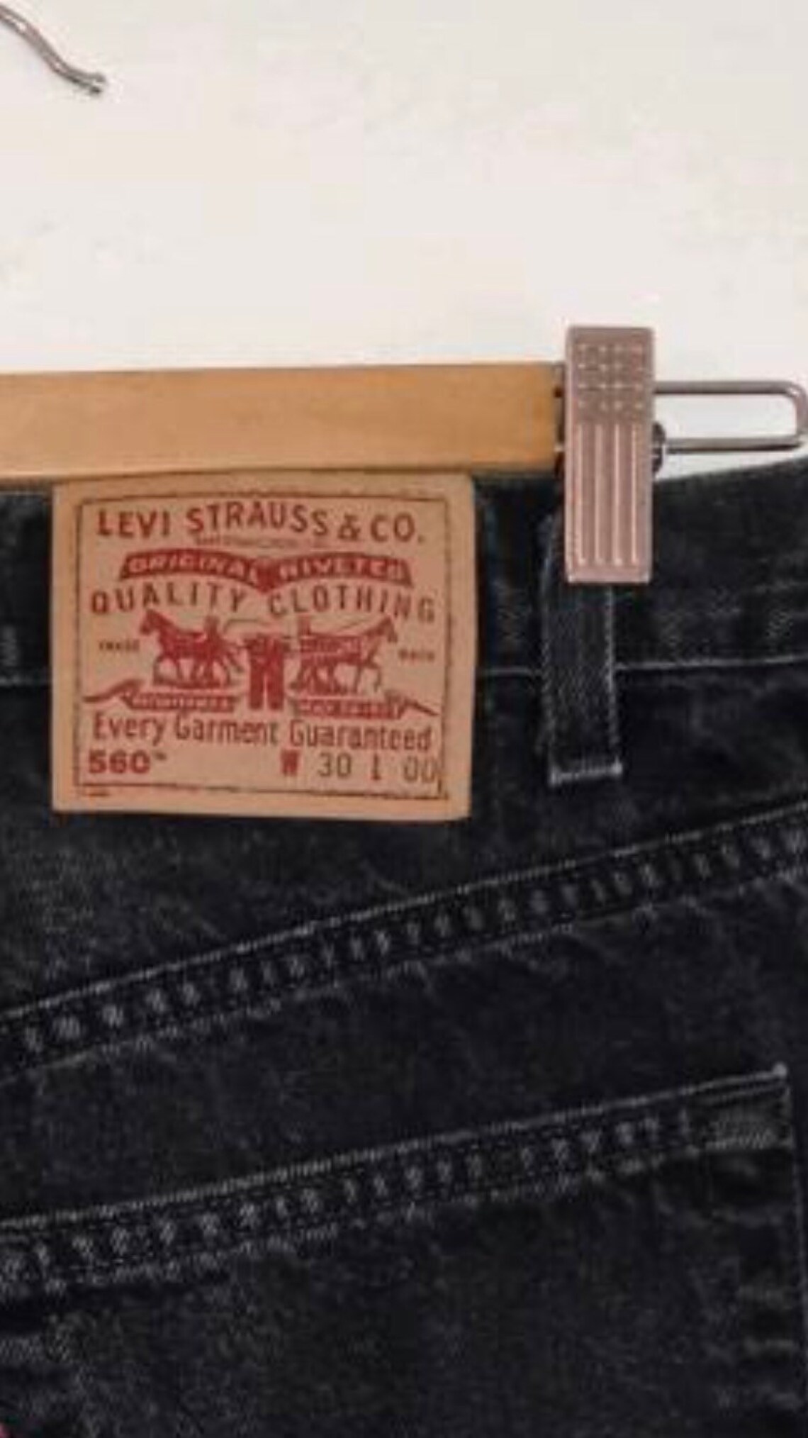 SALE Closing Shop SALE Black Levis 560 jean shorts Vintage