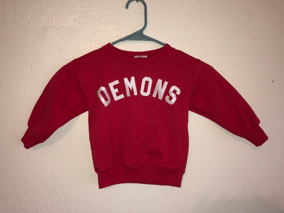 Demons vintage kids youth child children's sweat