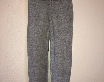 SALE SALE Clearance SALE Kids sweat pants grey vintage 80s