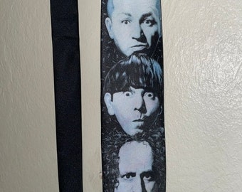 3 STOOGES HEADS NEW TIE BY RALPH MARLIN 4654 s 