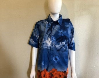 SALE SALE Clearance SALE Hawaii Vintage Hawaiian shirt, collared hawaii shirts y2k