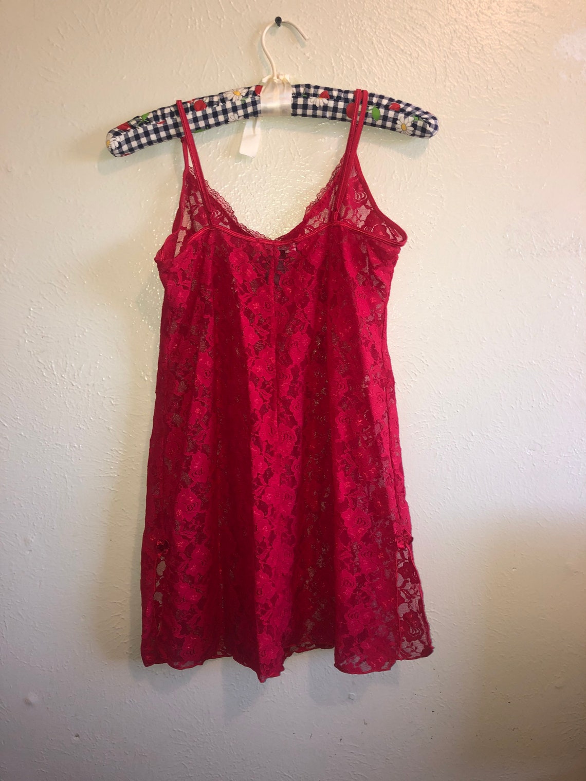 SALE Closing Shop SALE Negligee Nightie Sexy Lace Lingerie Red | Etsy