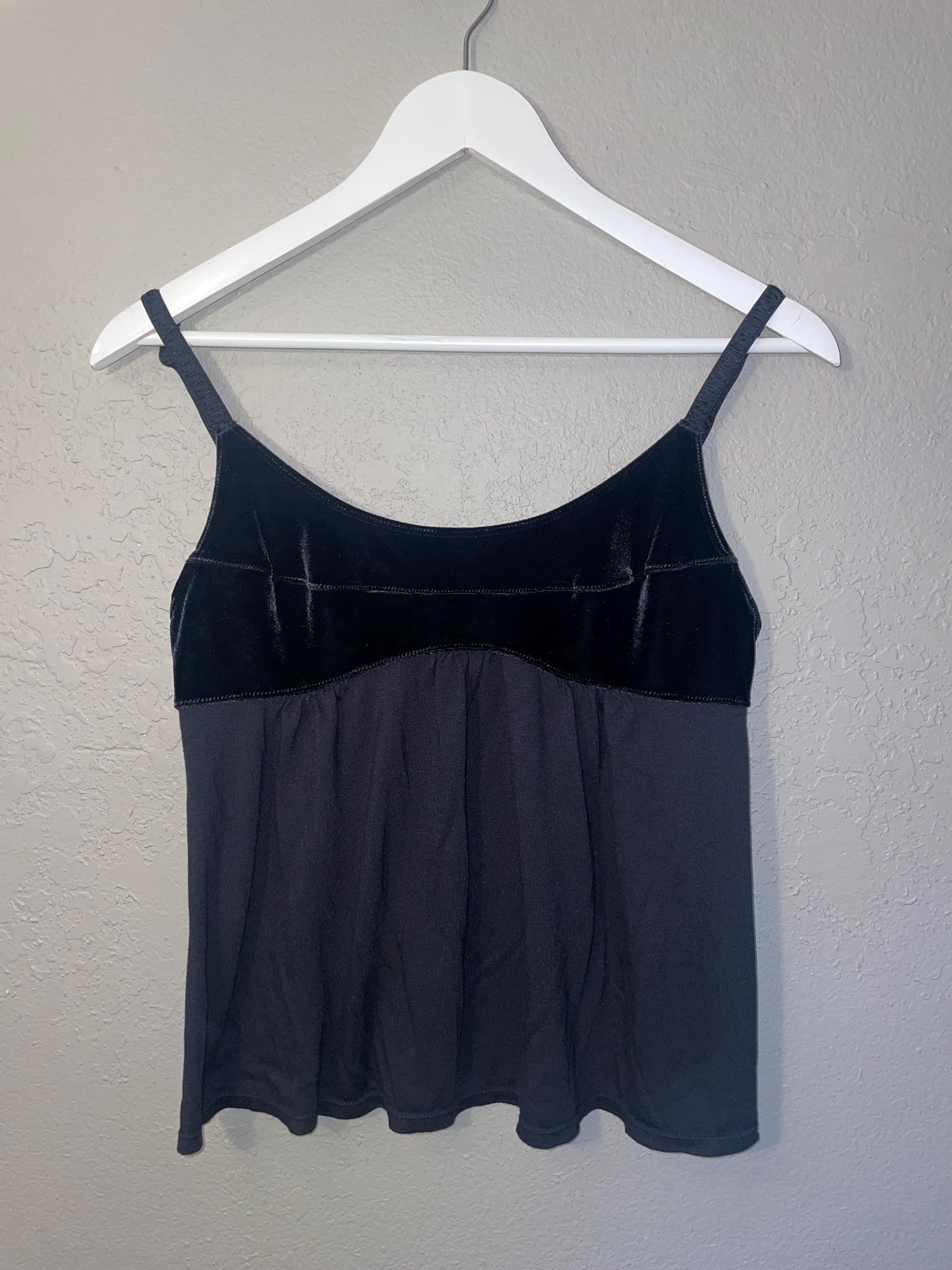 Black Velvet Camisole - Etsy