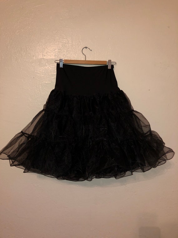 Black Crinoline Petticoat skirt