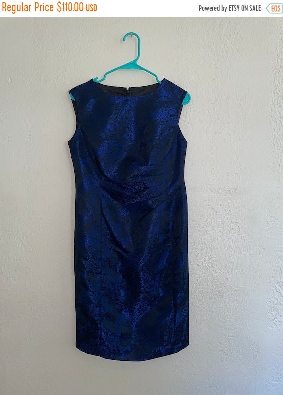 SALE SALE Clearance SALE 90s dress black Blue pais