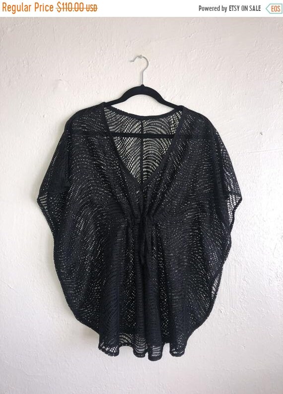 SALE Closing Shop SALE Black bathing suit cover up