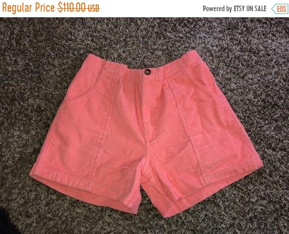 SALE Closing Shop SALE Corduroy Shorts pink peach