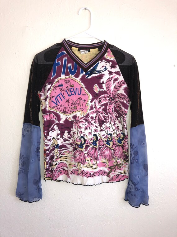 90s long sleeve shirt top blouse