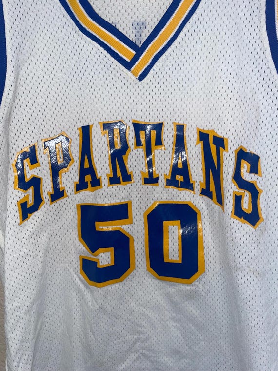 Vintage Spartans Jersey Silva number 50 size 42 y2k View 2