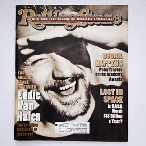ヴィンテージ・ローリングストーン誌、エディ・ヴァン・ヘイレン、1995年4月6日、第705号