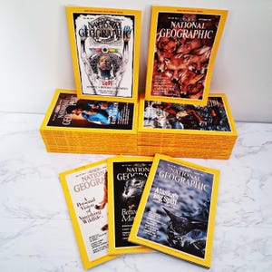 1992 National Geographic Magazine - Etsy