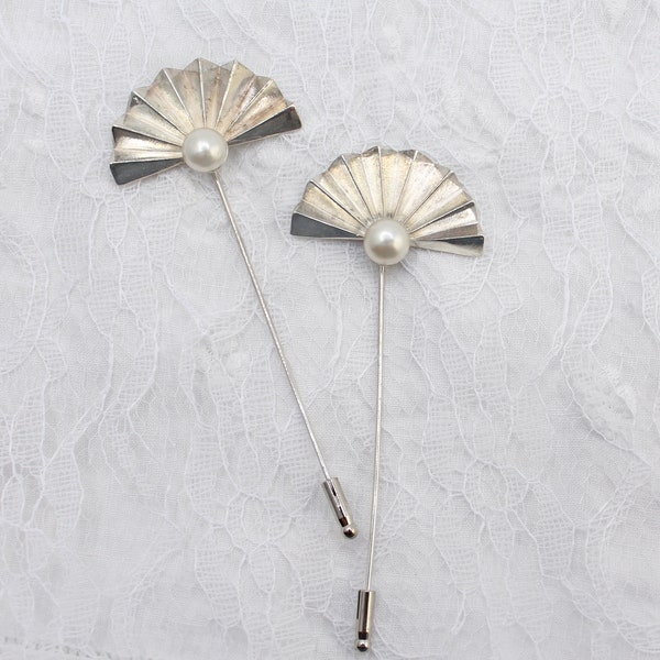 Art Deco Stick Pin Etsy