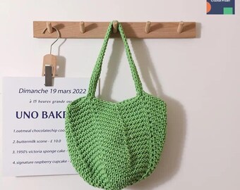 Borsa da spiaggia, festa della mamma, regalo per mamma, borsa all'uncinetto, borsa fatta a mano, borsa tote, uncinetto, regalo per lei