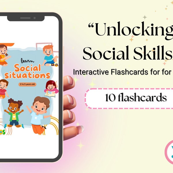 Social Situations: Flashcards for Kids' Everyday Interactions