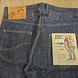 Lee 101 Cowboy Jeans - Etsy