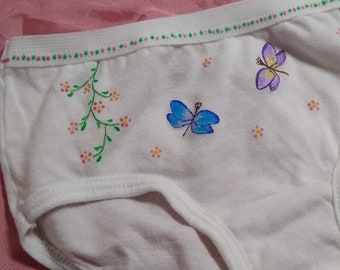 Dragonfly Underwear (girls size Xsmall, Small, Medium)