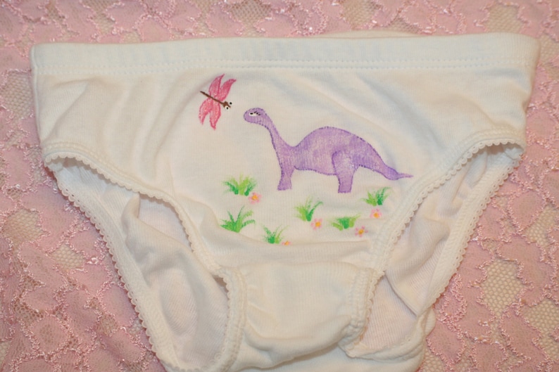 3 pack Dinosaur Panties girls size XXsmall Xsmall Small Etsy