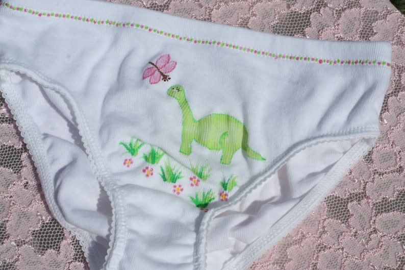 3 pack Dinosaur Panties girls size XXsmall Xsmall Small Etsy