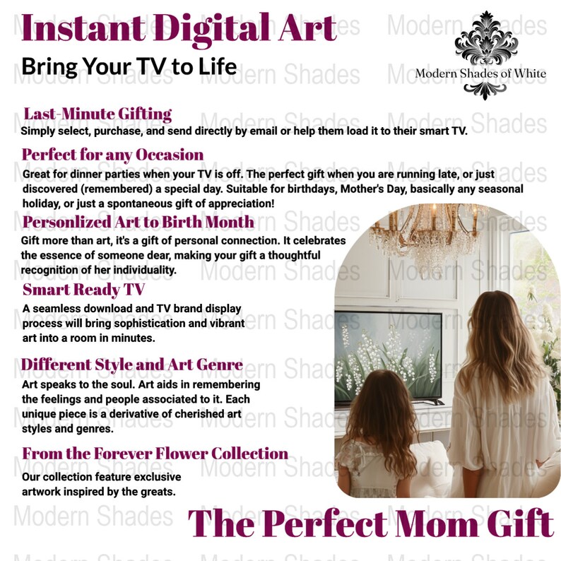 June Birth Flower, Honeysuckle, Art for Smart TV, Symbol of Happiness