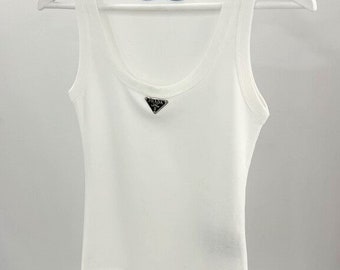 Basic katoenen tanktop voor dames