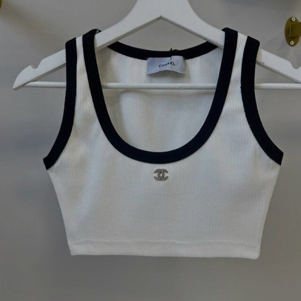 Women’s Basic White Cotton Tank Top