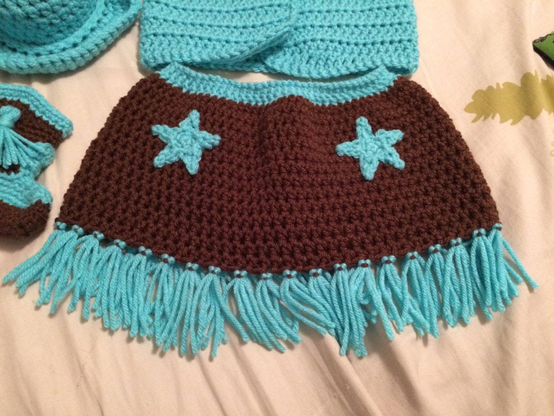 Baby Cowgirl Costume Baby Cowgirl Outfit MadetoOrder 0 Etsy