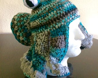 Octopus Hat - Octopus Beanie - Octopus Cosplay - Octopus Cosplay Costume - Octopus Fantasy Hat - Octopus Fantasy Beanie