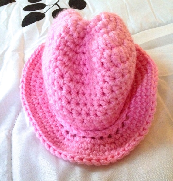 Baby Cowgirl Hat Photo Prop
