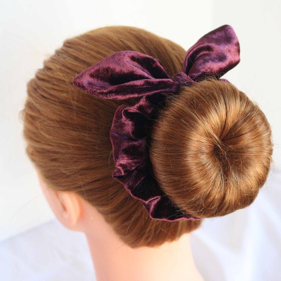 VELVET SCRUNCHIE RICH PLUM VELVET SCRUNCHIE RICH PLUM