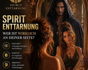 Spirit Unmasking - Who is by your side? (Image & message of your spirit)
