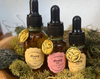 Money Oil / Abundance & Prosperity Oil 10ml/20ml/30ml