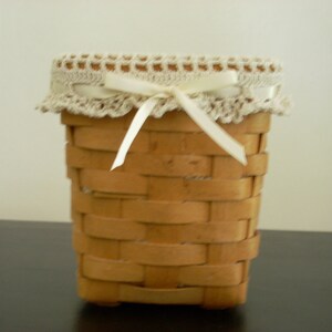 Crochet Liner fits Longaberger Small Spoon Basket