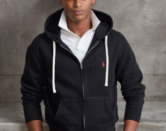 Ralph Lauren Hoodie Polo Zip Up, All Colors And Sizes