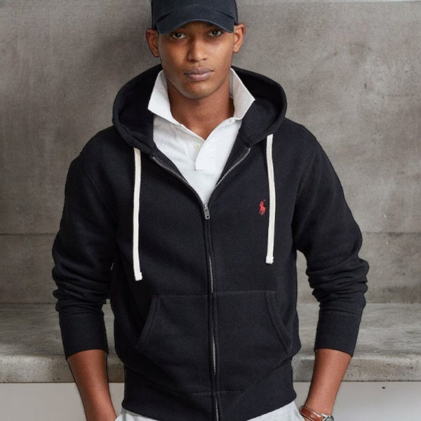Ralph Lauren Hoodie Polo Zip Up, All Colors And Sizes