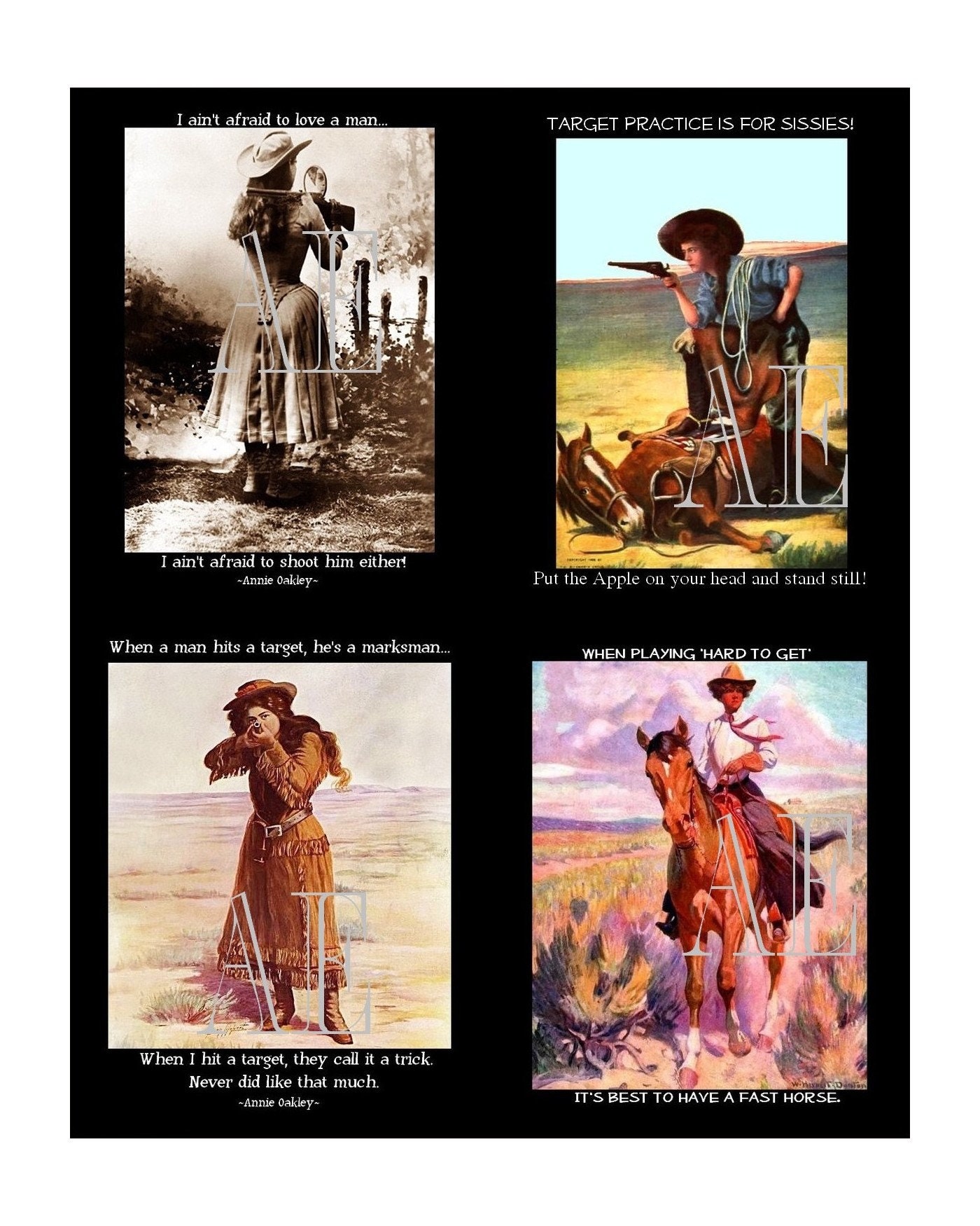 Annie Oakley Quotes
