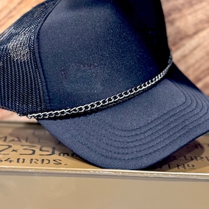 Trucker Hat Chain | Cuban Link Chain