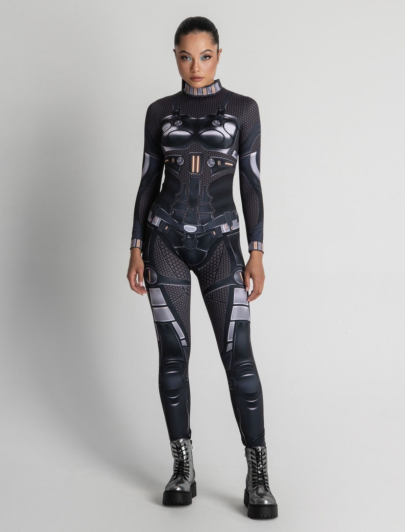 Cyberpunk Clothing, Festival Wear Droid Costume, Cosplay Costume Women ...