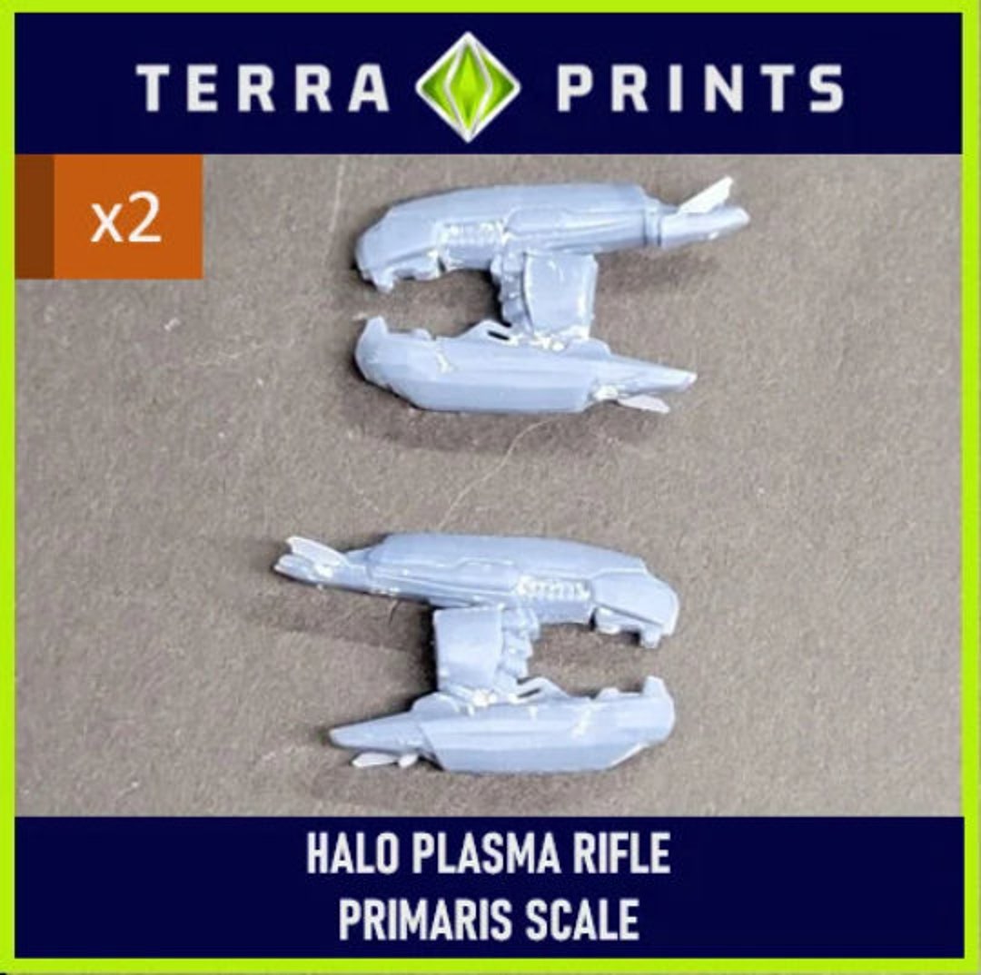 PLASMA RIFLE - HALO - (x2 Bits) Compatible With Sm Primary Marines - Etsy