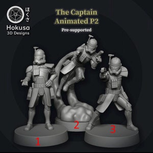 The Captain - HD - (1x models)- Legion compatible - 32mm scale