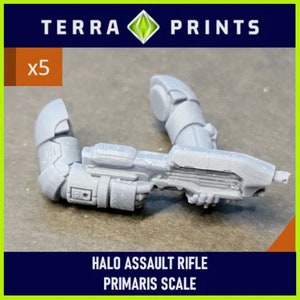ASSAULT RIFLE - Halo - bolter replacer - Model Bit (10x) - compatible with SM marines sternguard
