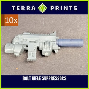 BOLTER Rifle Suppressor - MODEL BIT (10x) - compatible with sm marines