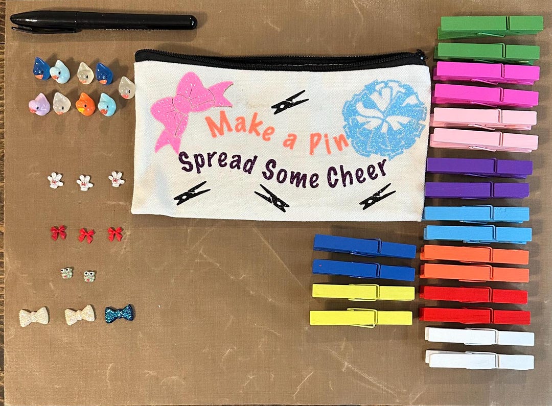 Pin Making Kit: Cheer - Etsy