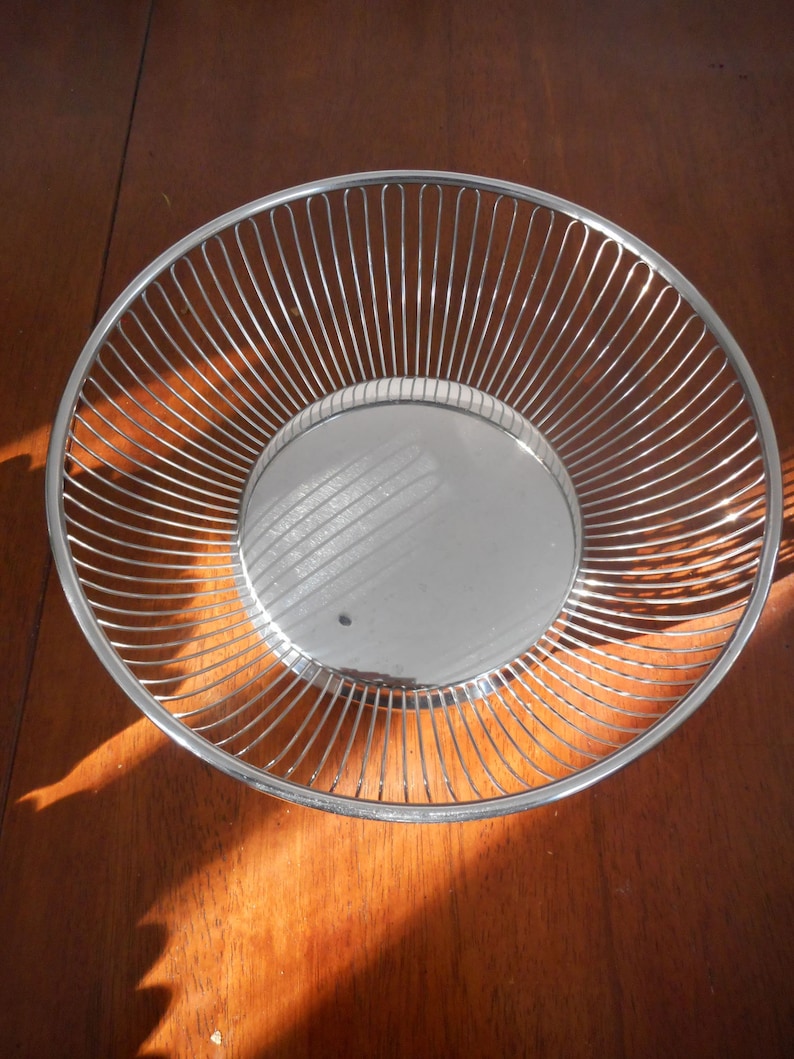 Vintage Silver Wire Bowl Estate find Made in Italy