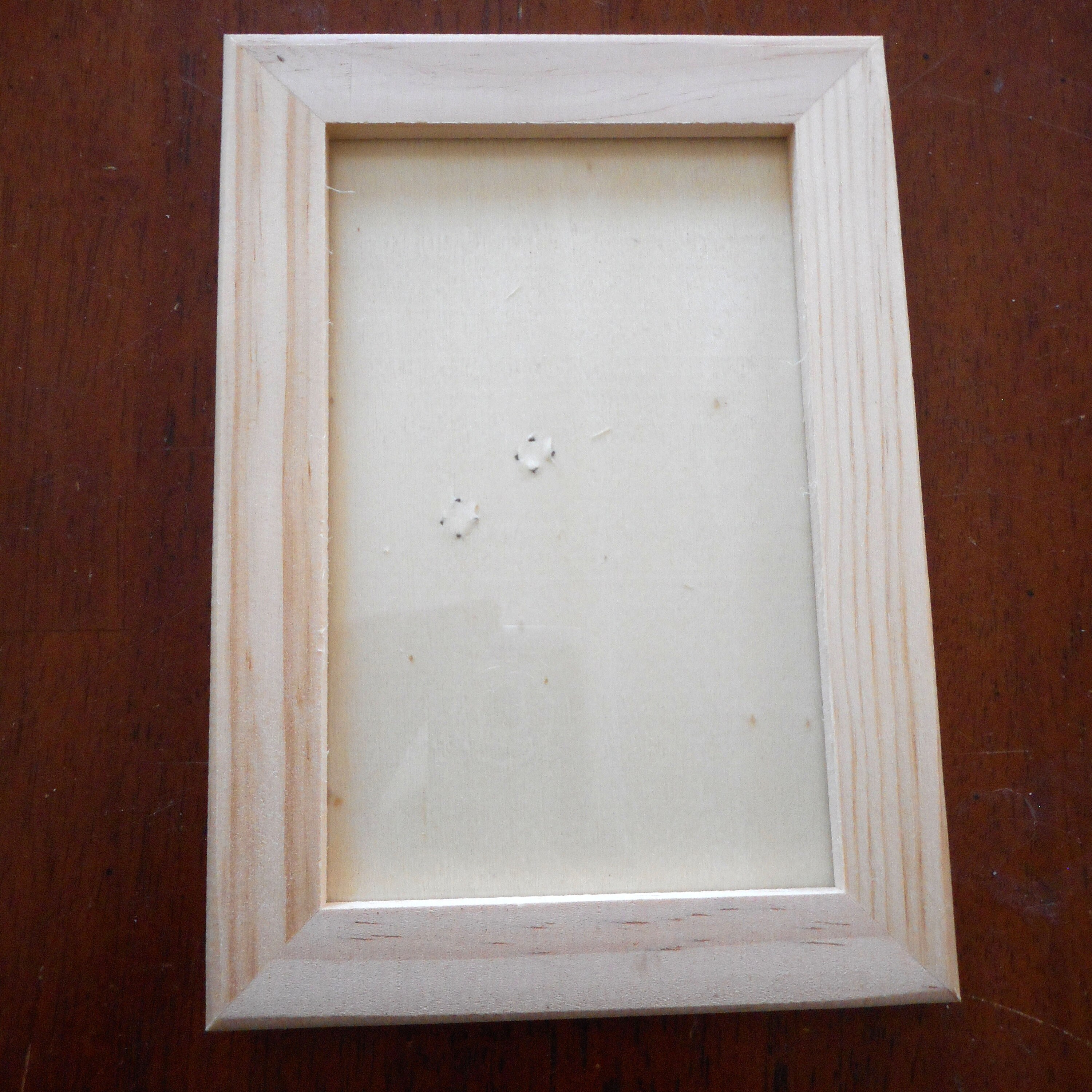 Flat Picture Frame 2 1/4 Wide Frame Unfinished Pine 12 X 16 